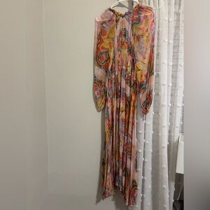 Floral Multicolor Maxi Dress